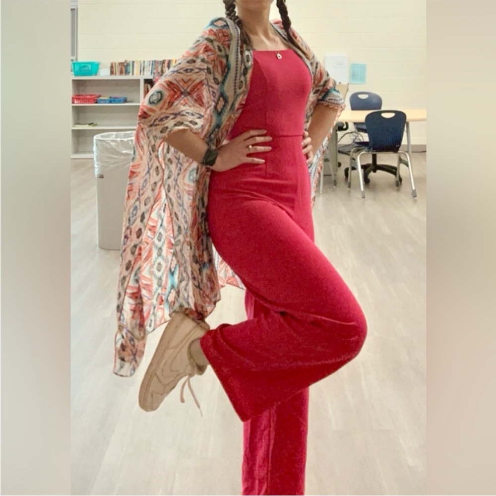 Hot Pink Jumpsuit for Women
